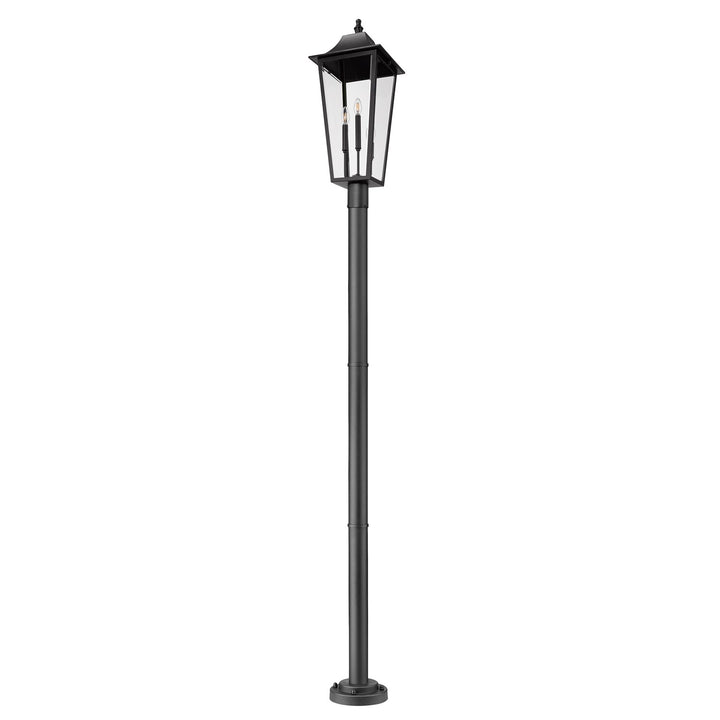 3 Light Outdoor Post Mount Fixture