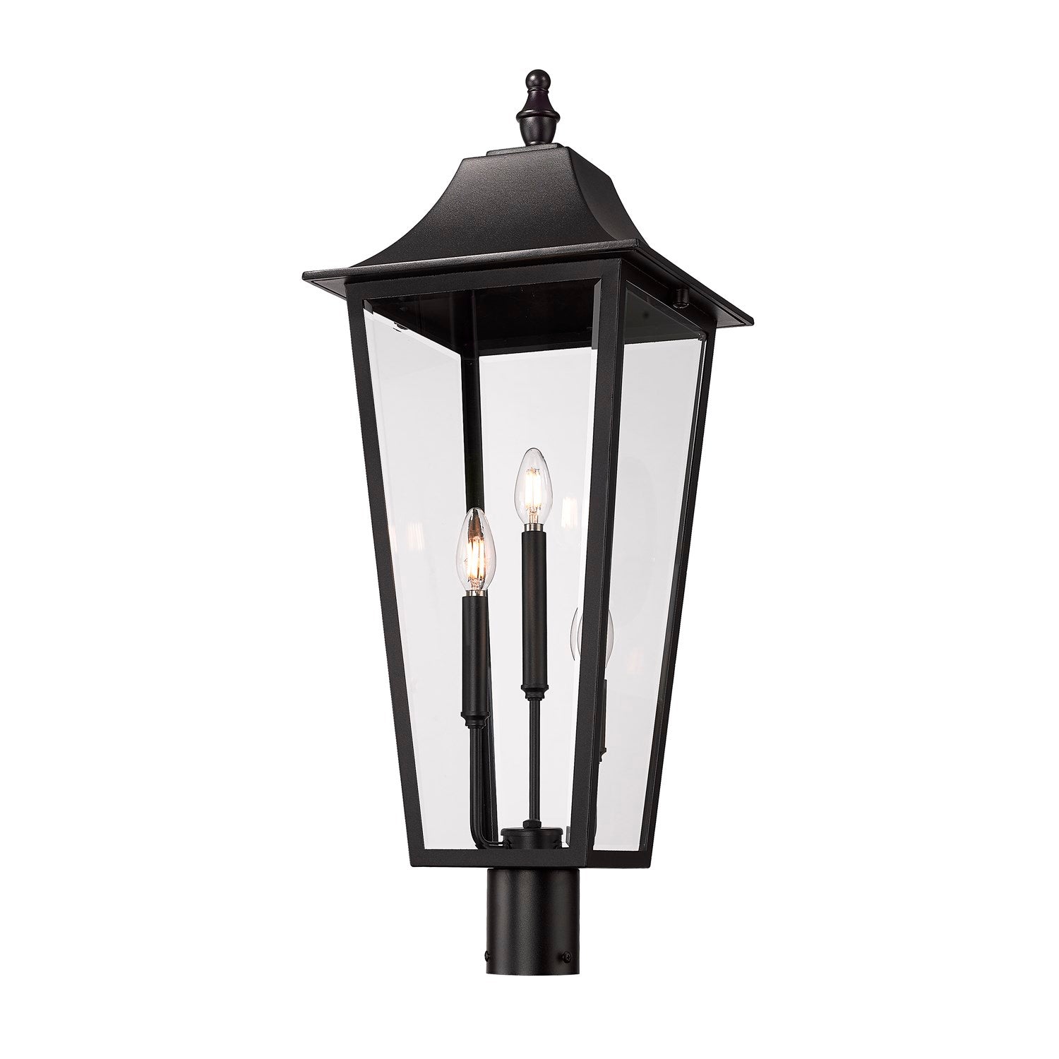 3 Light Outdoor Post Mount Fixture