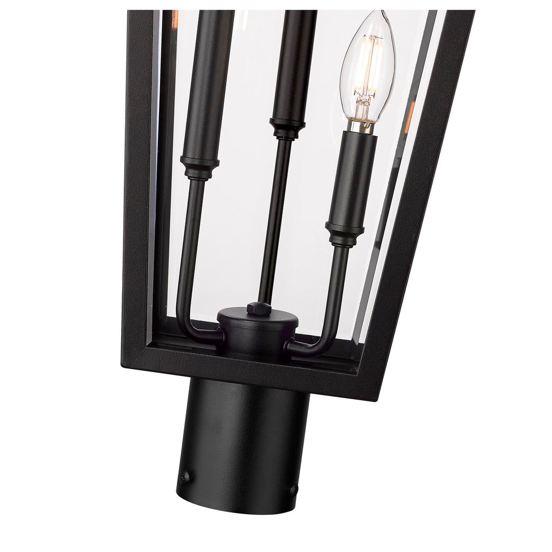 3 Light Outdoor Post Mount Fixture