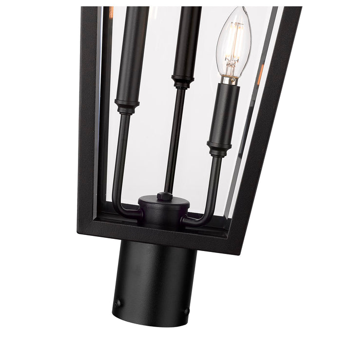 3 Light Outdoor Post Mount Fixture
