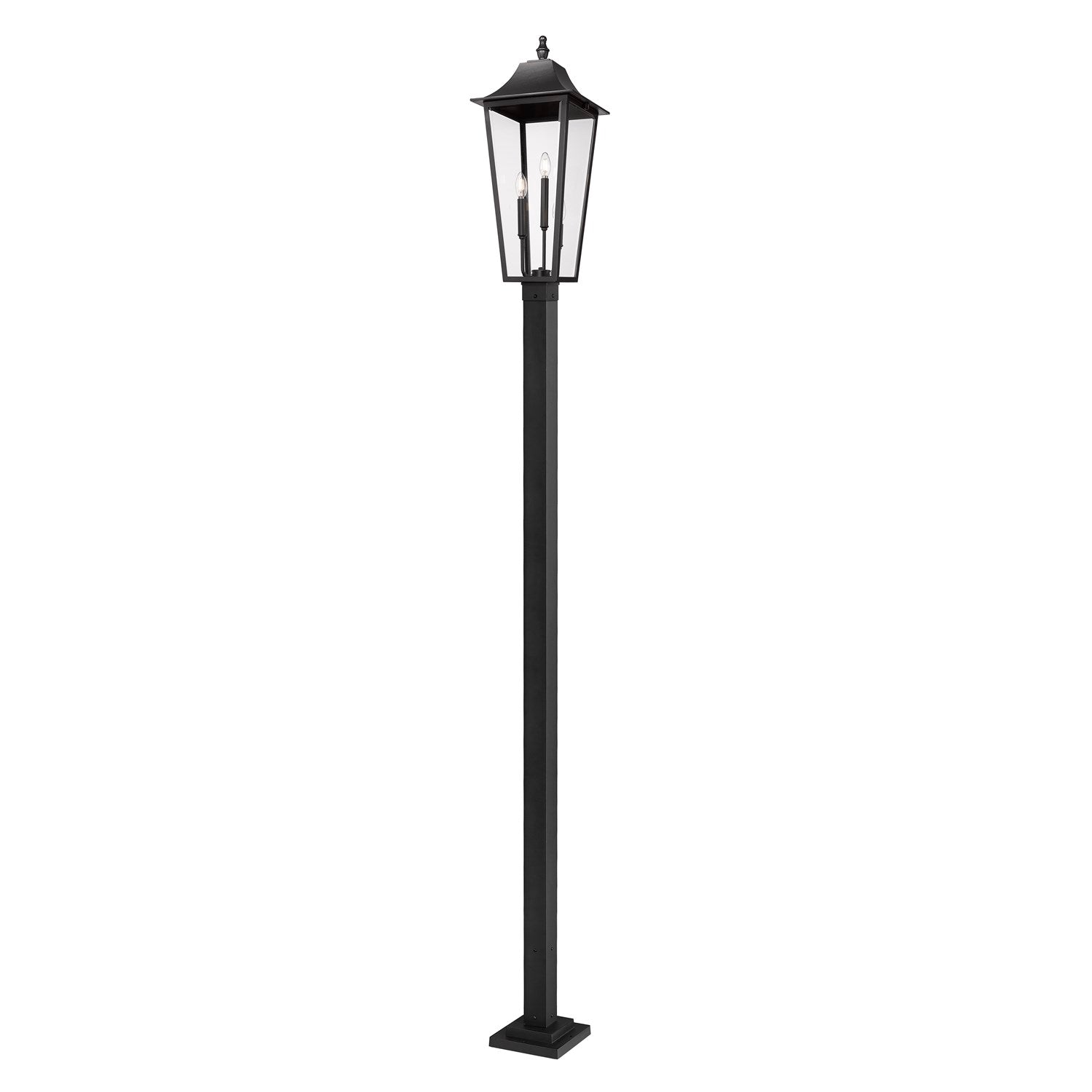 3 Light Outdoor Post Mounted Fixture by Z-Lite