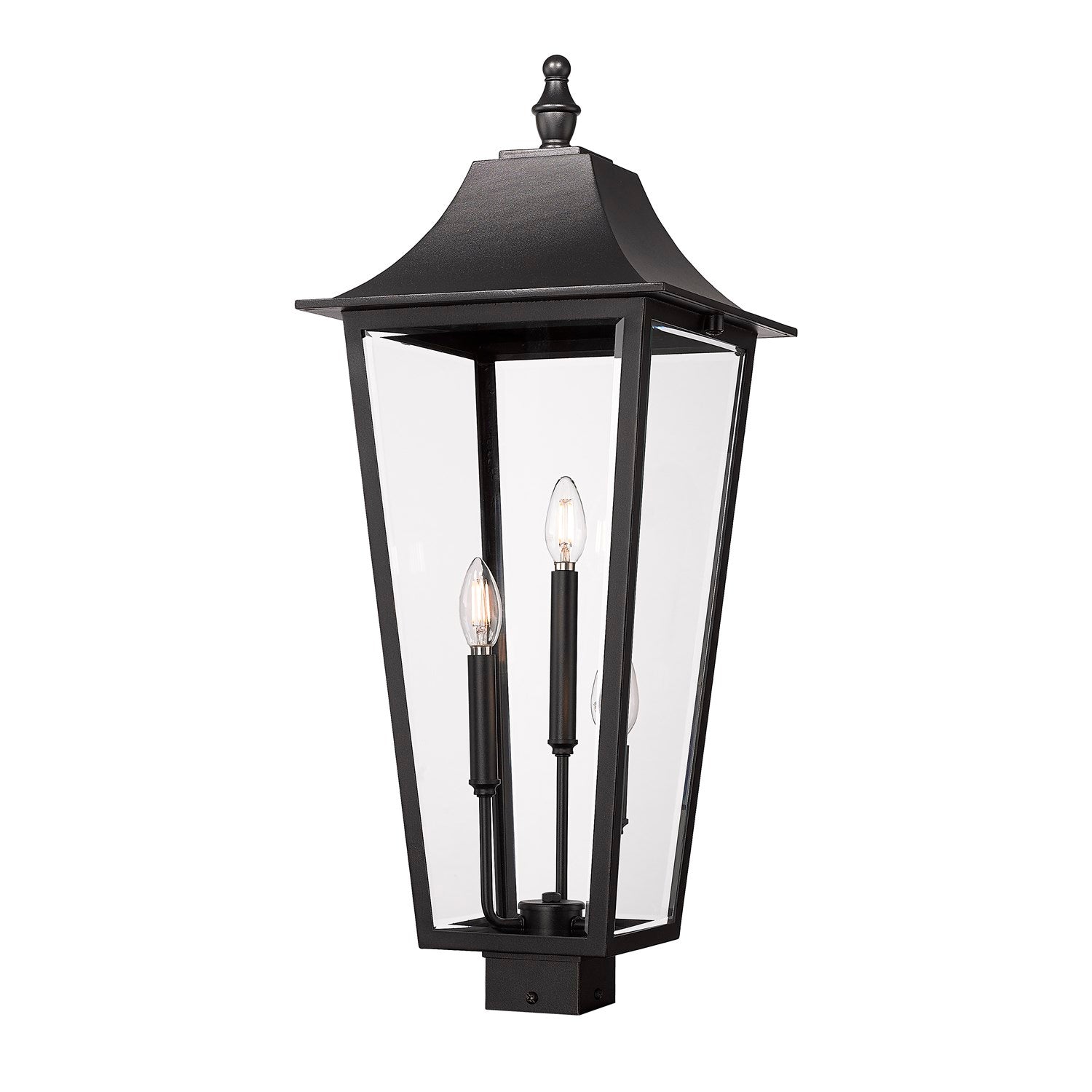 3 Light Outdoor Post Mount Fixture by Z-Lite