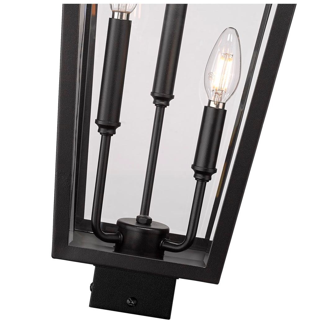 3 Light Outdoor Post Mount Fixture