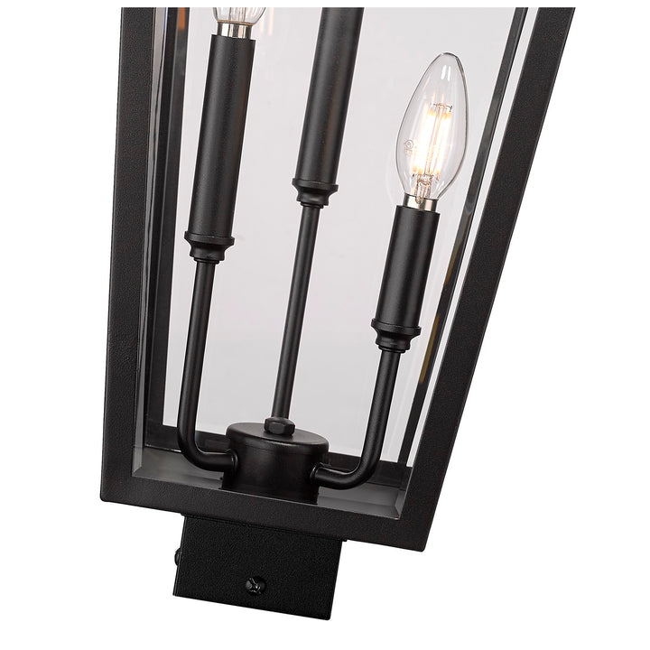 3 Light Outdoor Post Mount Fixture