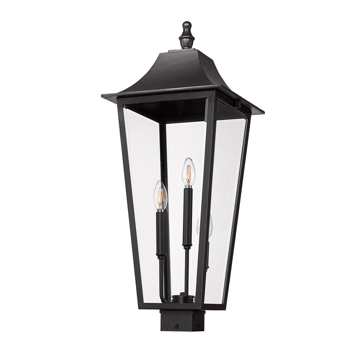 3 Light Outdoor Post Mount Fixture