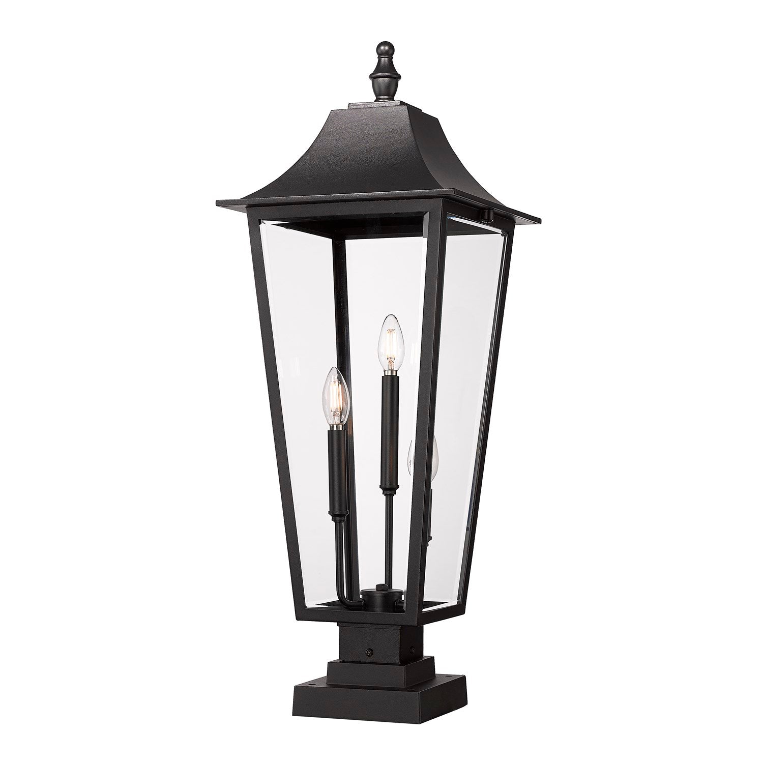 3 Light Outdoor Pier Mounted Fixture by Z-Lite