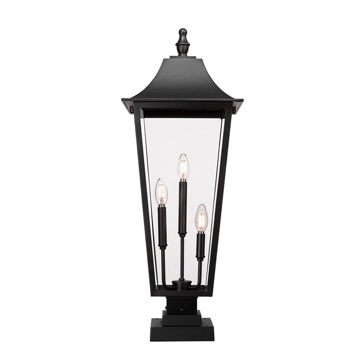 3 Light Outdoor Pier Mounted Fixture