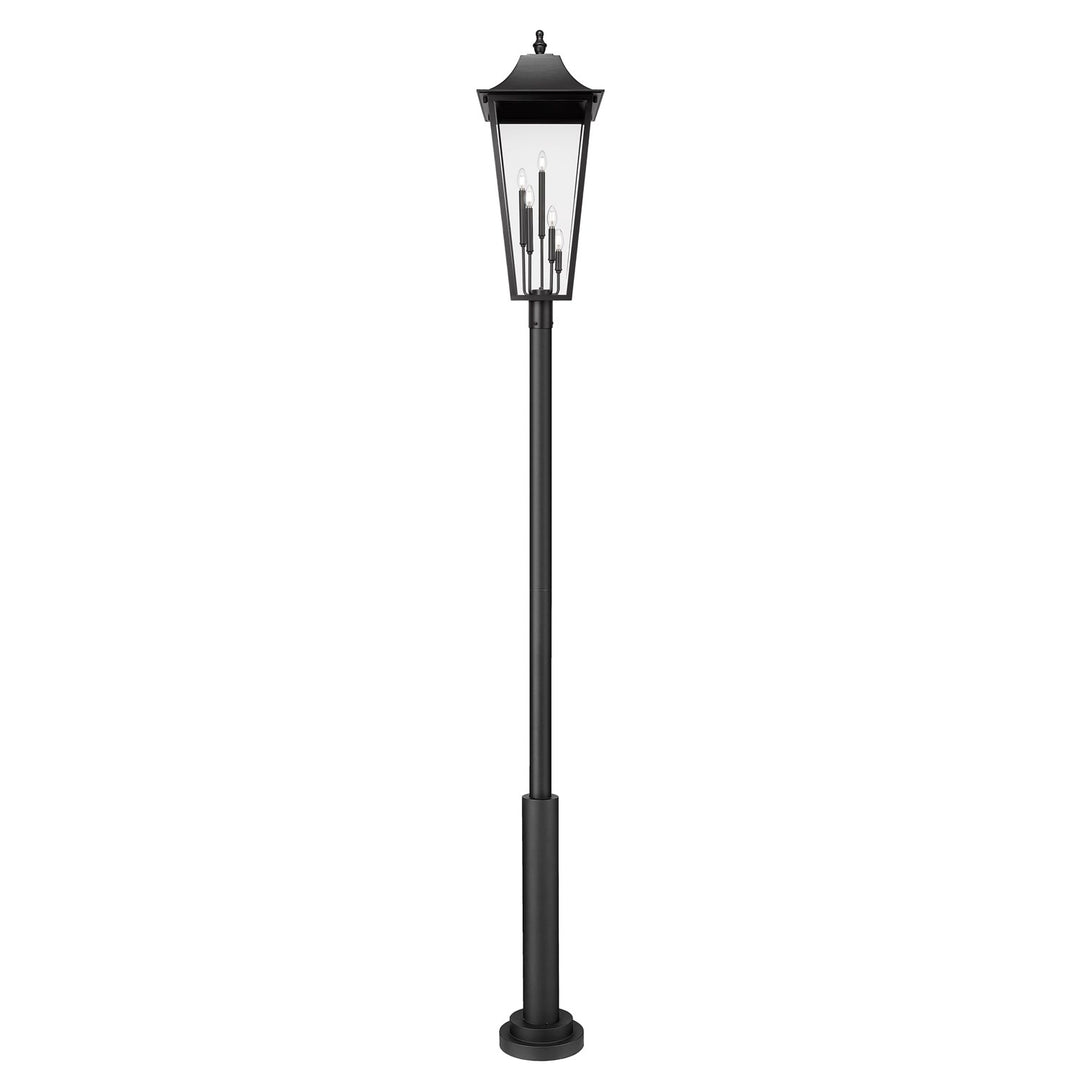 5 Light Outdoor Post Mounted Fixture