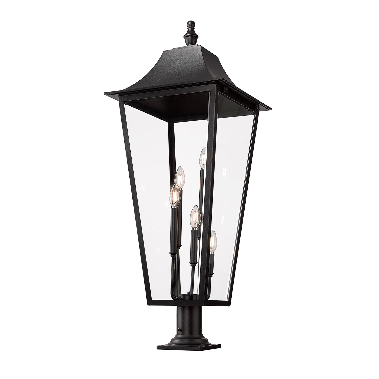 5 Light Outdoor Pier Mounted Fixture