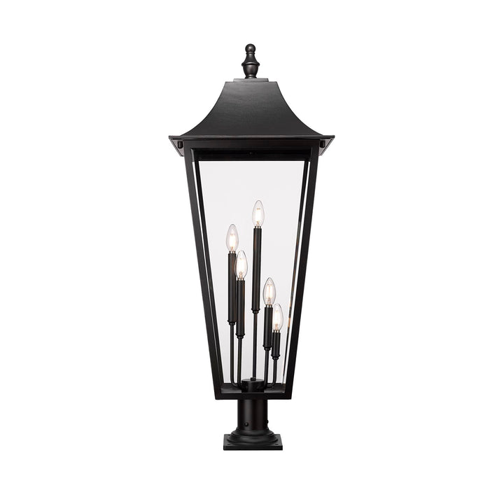5 Light Outdoor Pier Mounted Fixture
