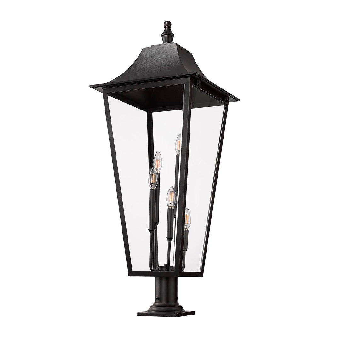 5 Light Outdoor Pier Mounted Fixture