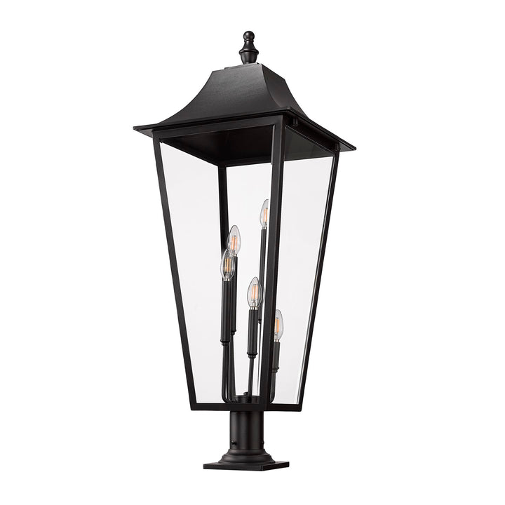 5 Light Outdoor Pier Mounted Fixture