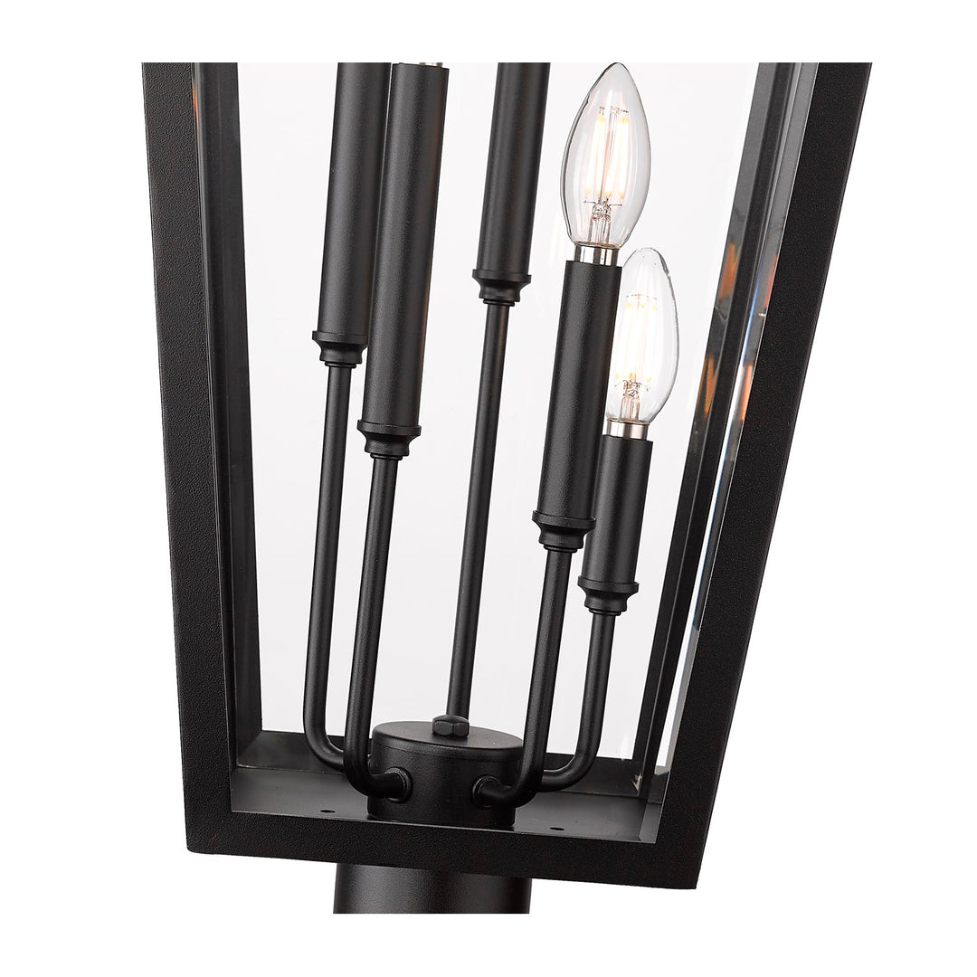 5 Light Outdoor Post Mounted Fixture