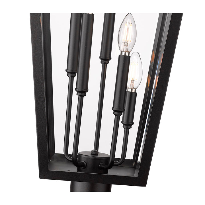 5 Light Outdoor Post Mounted Fixture