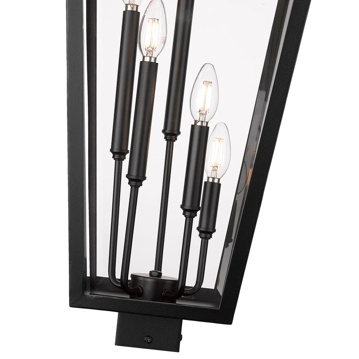 5 Light Outdoor Post Mount Fixture