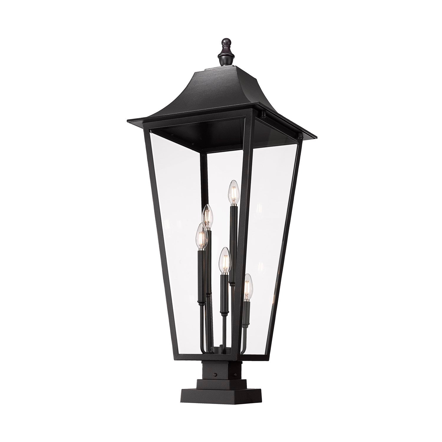 5 Light Outdoor Pier Mounted Fixture