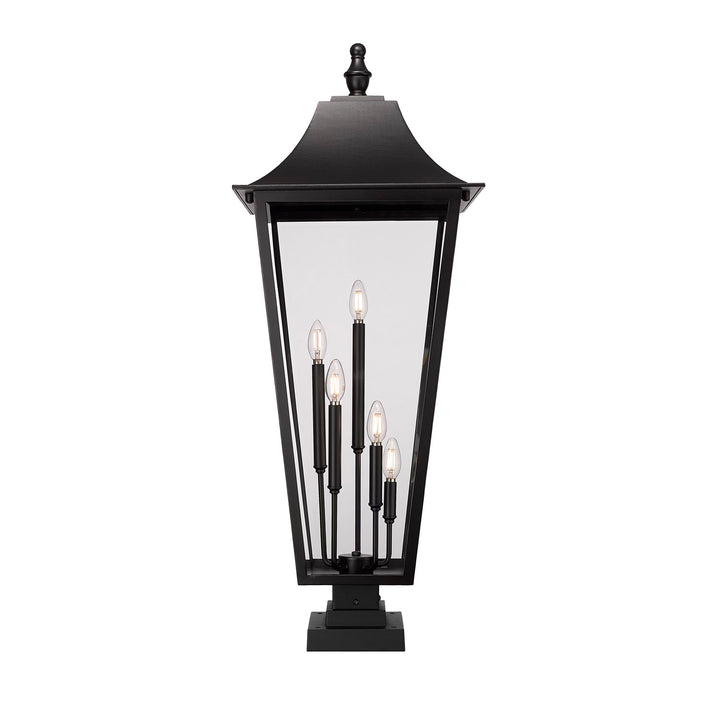 5 Light Outdoor Pier Mounted Fixture