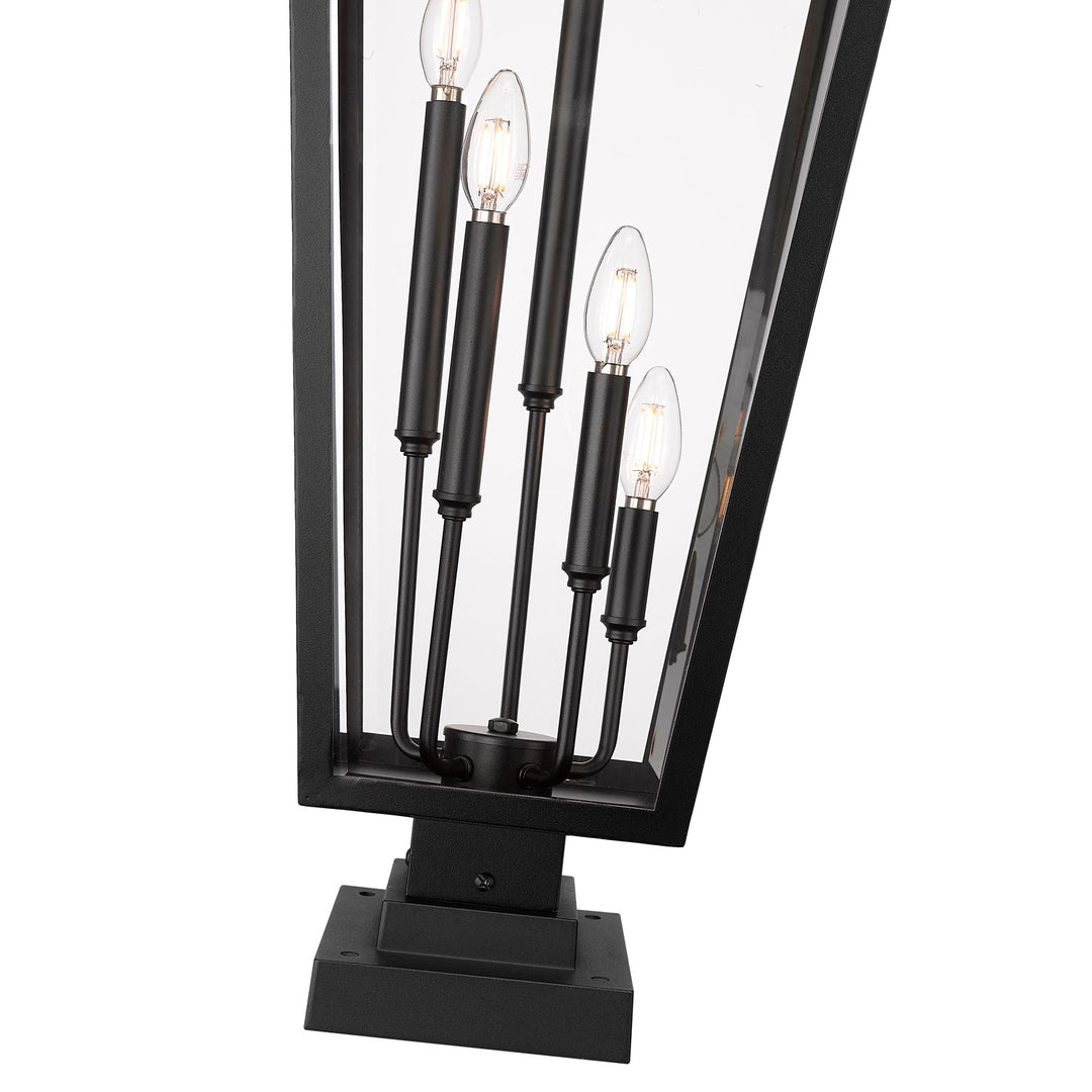 5 Light Outdoor Pier Mounted Fixture
