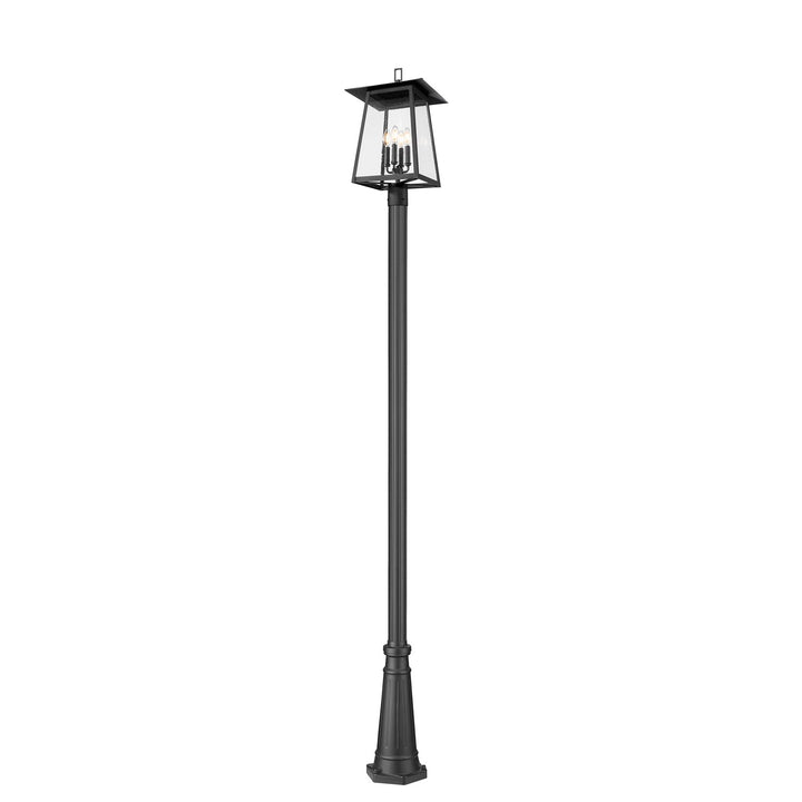4 Light Outdoor Post Mounted Fixture