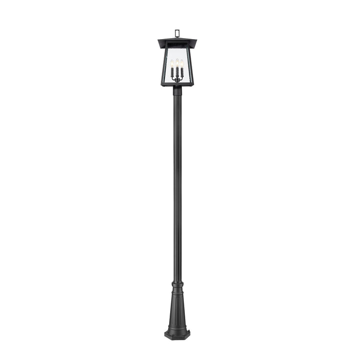 4 Light Outdoor Post Mounted Fixture