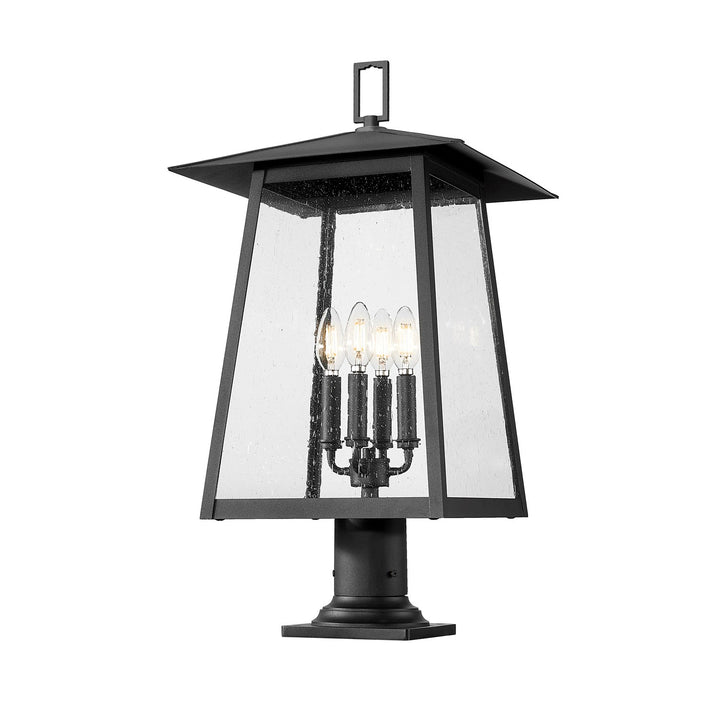 4 Light Outdoor Pier Mounted Fixture