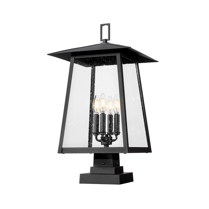 4 Light Outdoor Pier Mounted Fixture