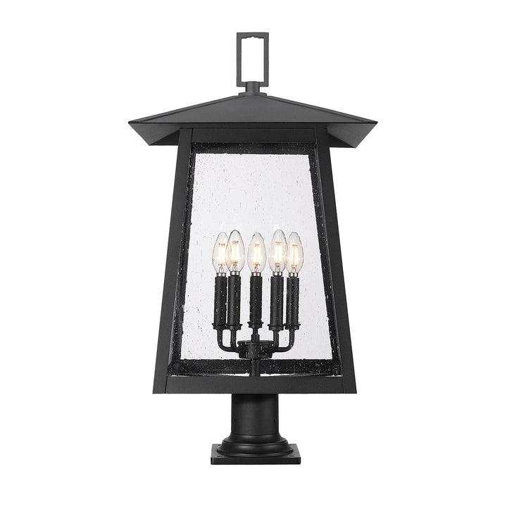 5 Light Outdoor Pier Mounted Fixture