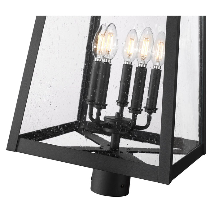 5 Light Outdoor Post Mount Fixture