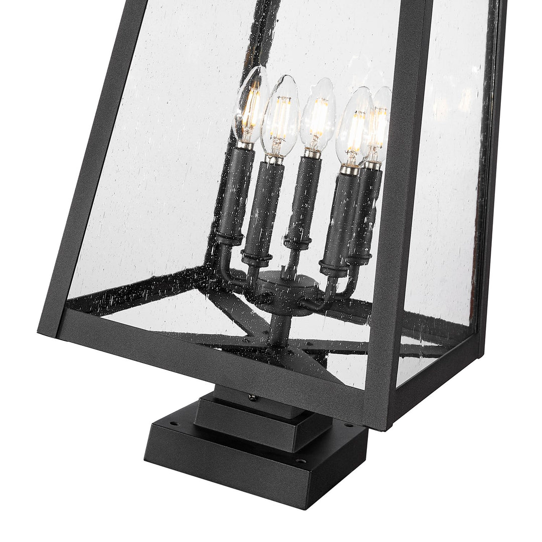 5 Light Outdoor Pier Mounted Fixture