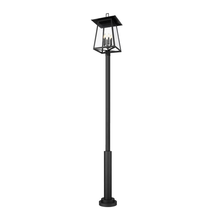 6 Light Outdoor Post Mounted Fixture