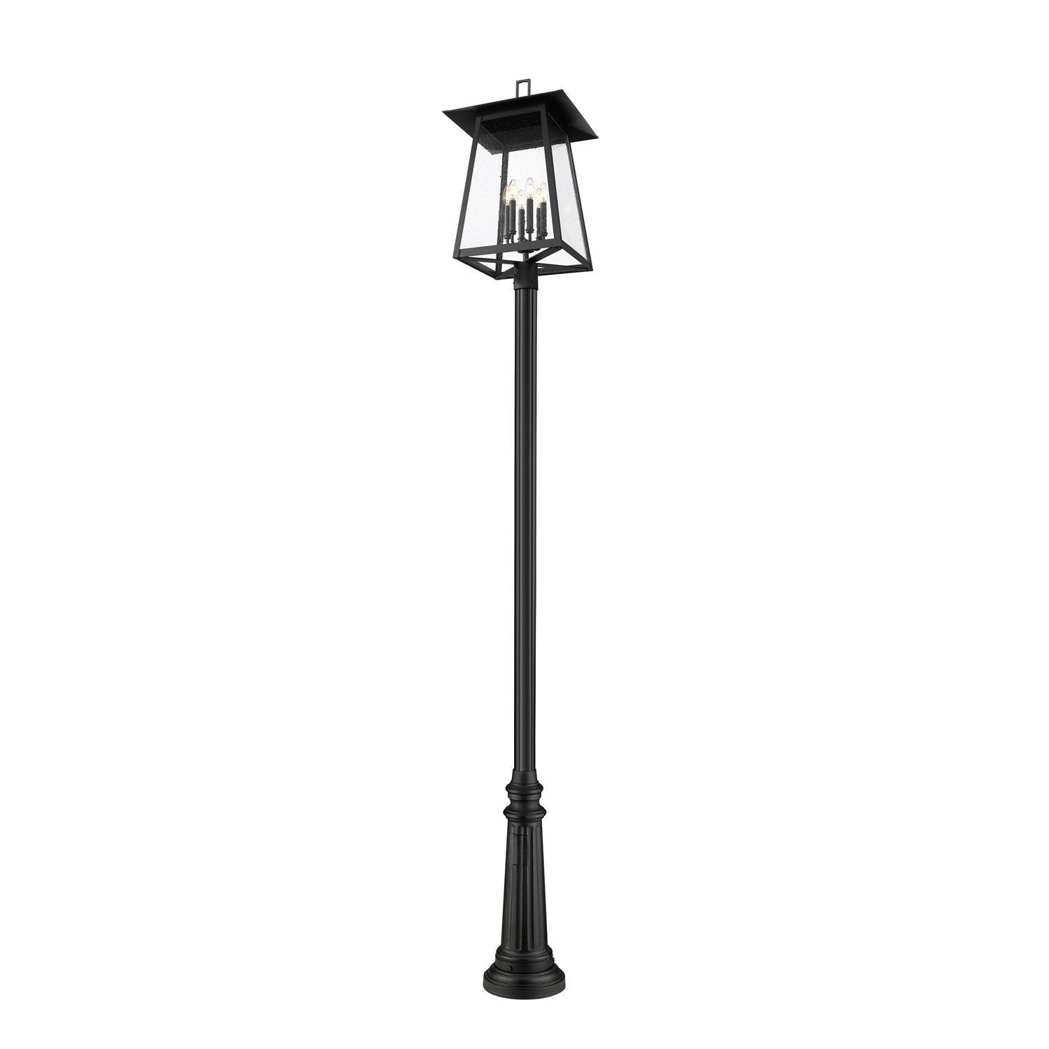 6 Light Outdoor Post Mounted Fixture