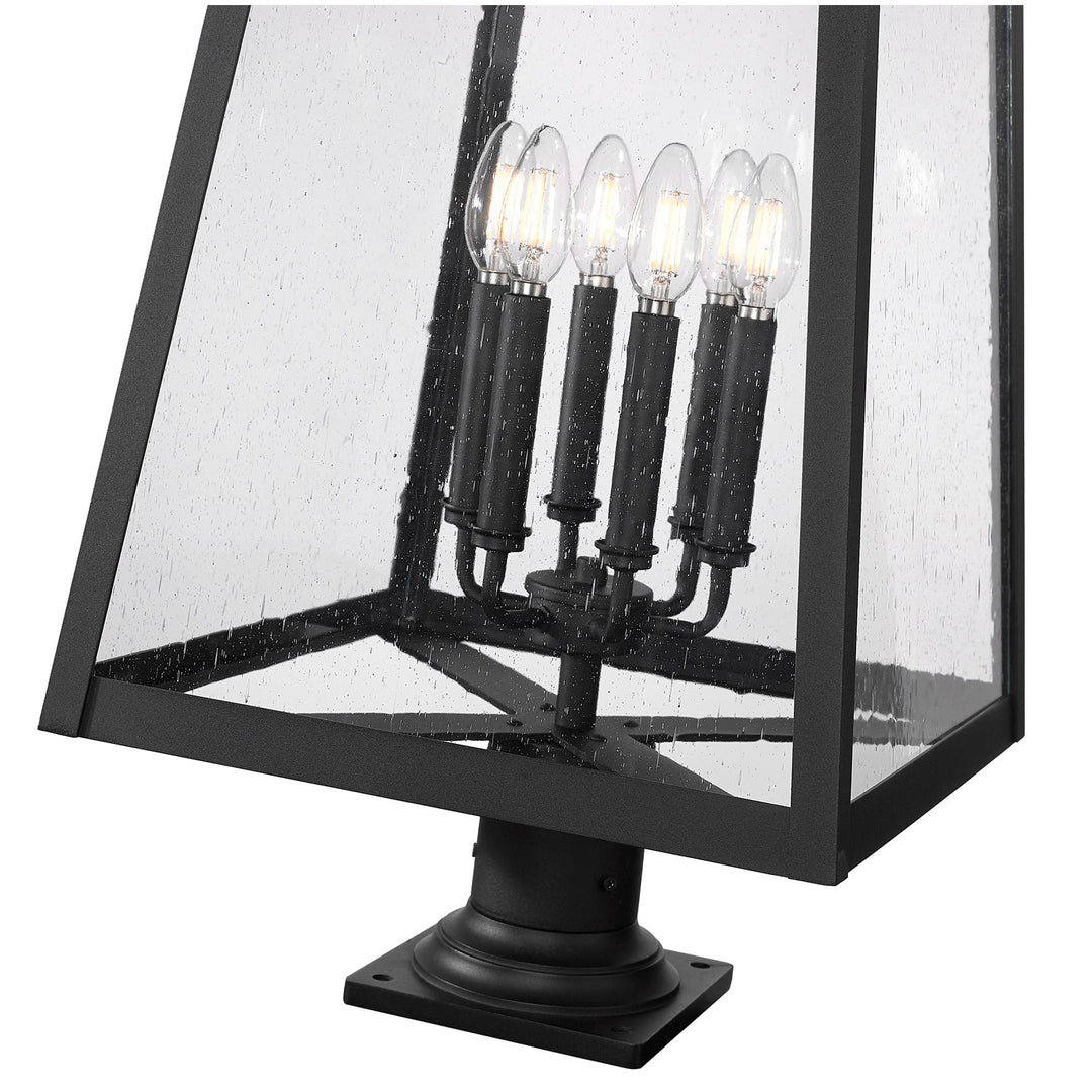 6 Light Outdoor Pier Mounted Fixture