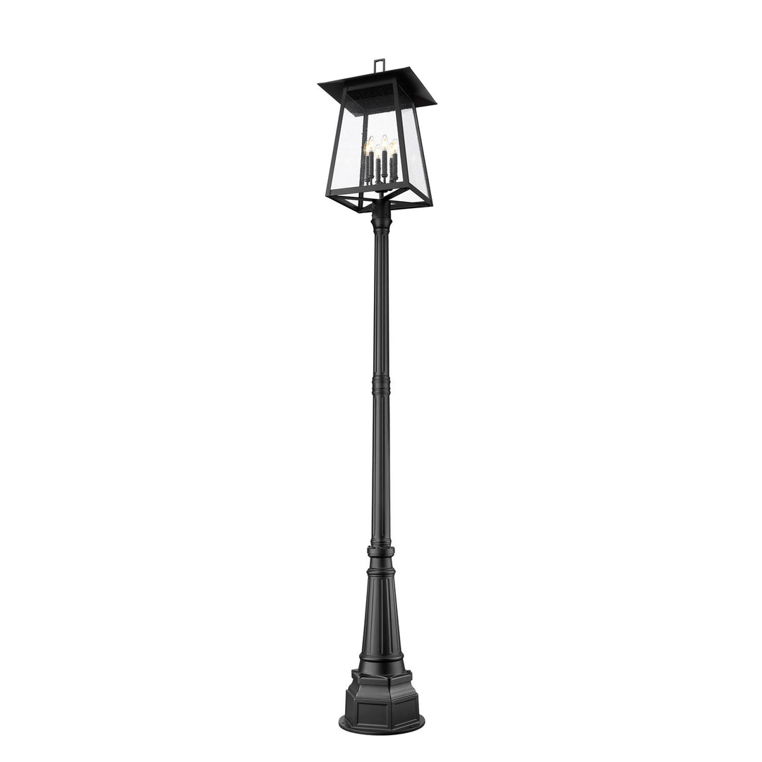 6 Light Outdoor Post Mounted Fixture