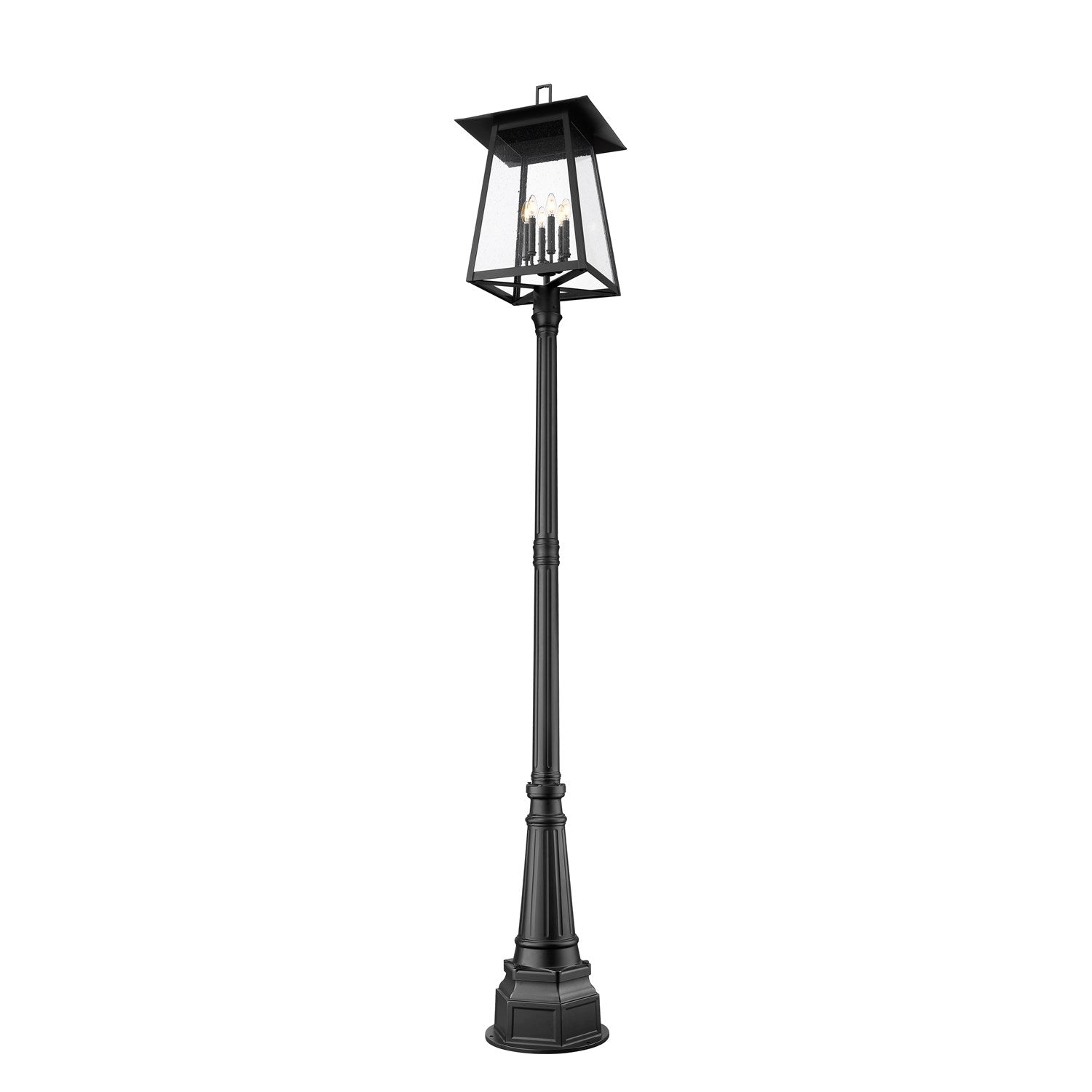 6 Light Outdoor Post Mounted Fixture
