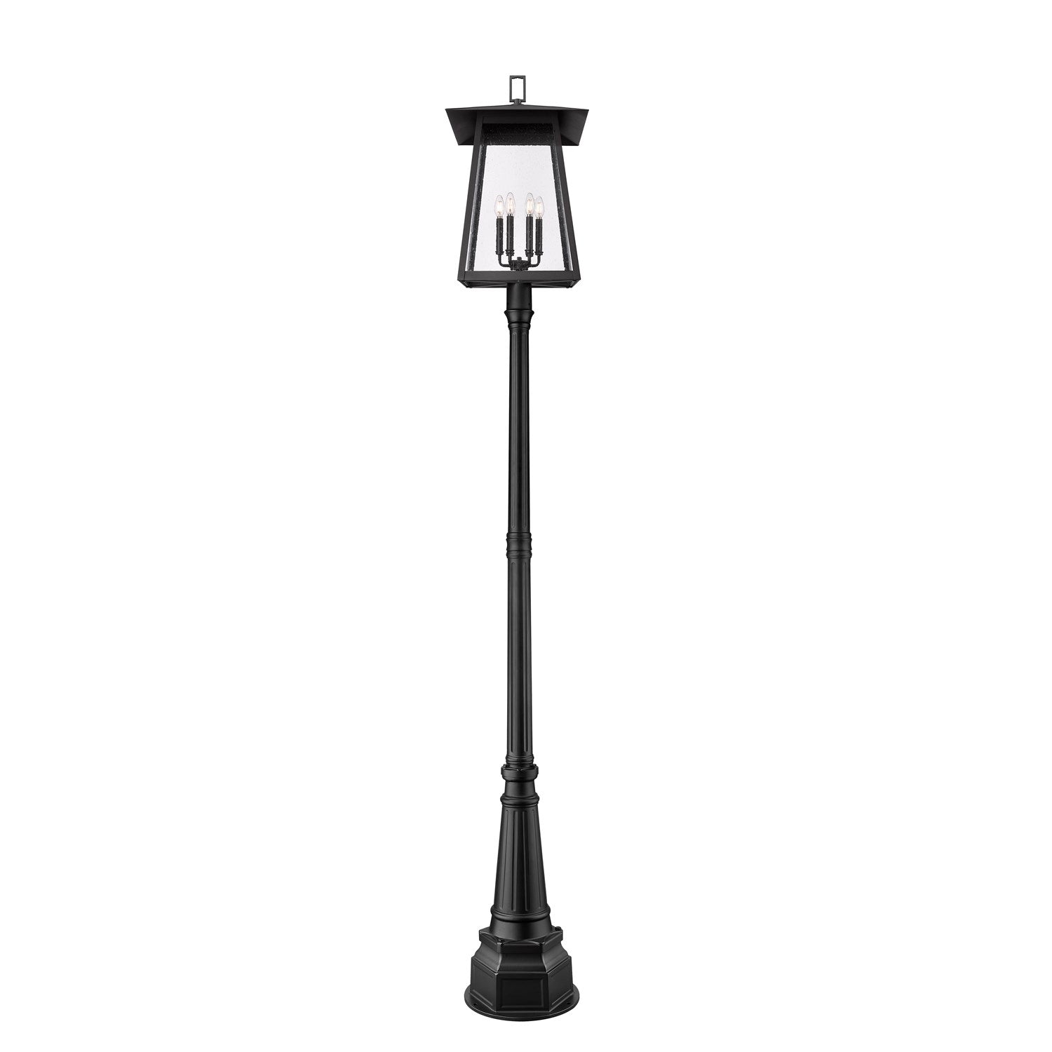6 Light Outdoor Post Mounted Fixture
