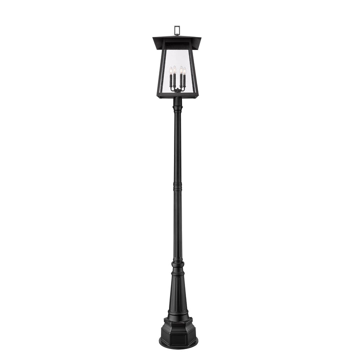 6 Light Outdoor Post Mounted Fixture