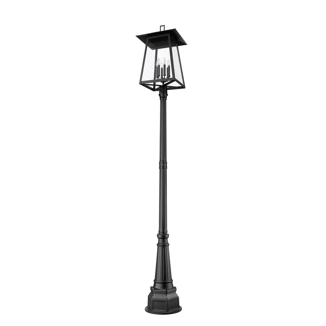6 Light Outdoor Post Mounted Fixture