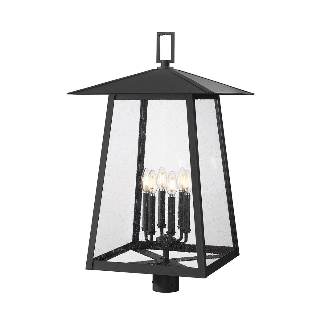 6 Light Outdoor Post Mount Fixture