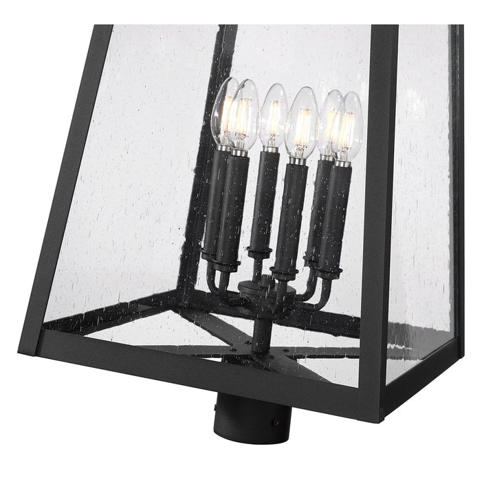6 Light Outdoor Post Mount Fixture
