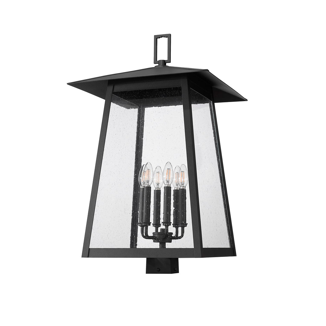 6 Light Outdoor Post Mount Fixture