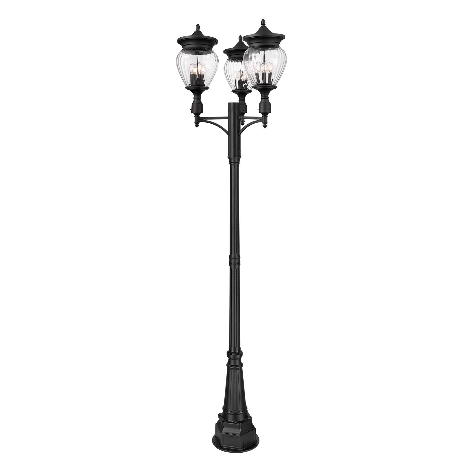 4 Light Outdoor Post Mounted Fixture by Z-Lite