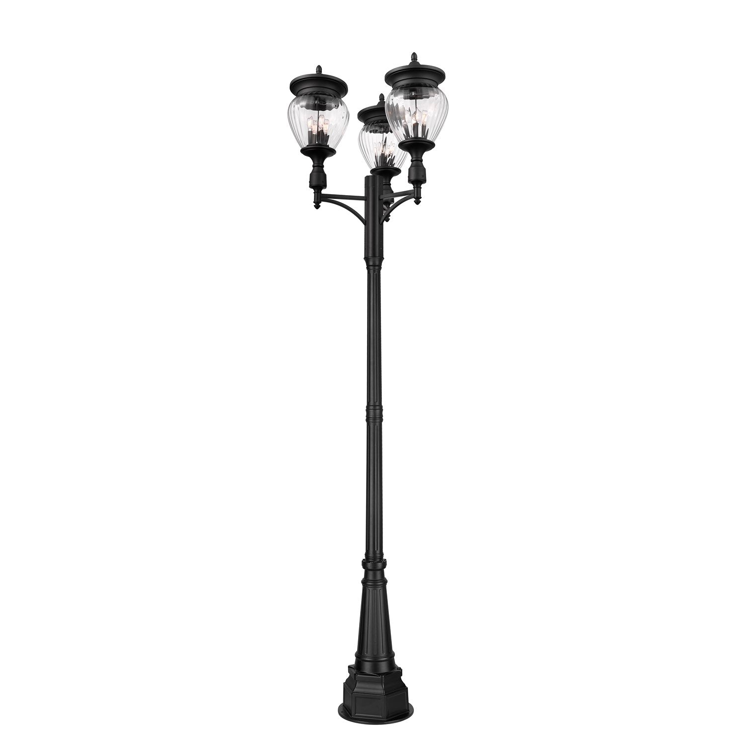 4 Light Outdoor Post Mounted Fixture