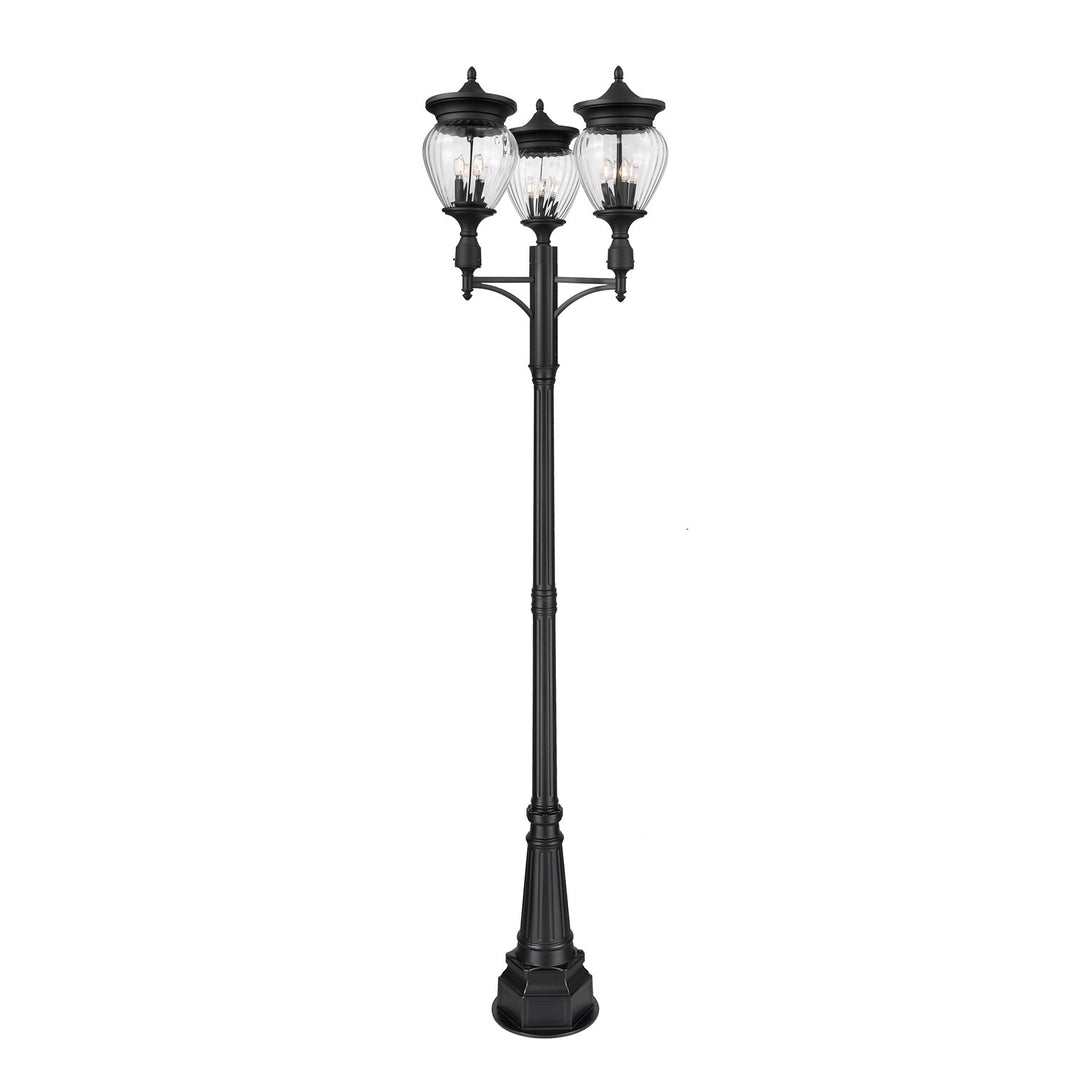 4 Light Outdoor Post Mounted Fixture