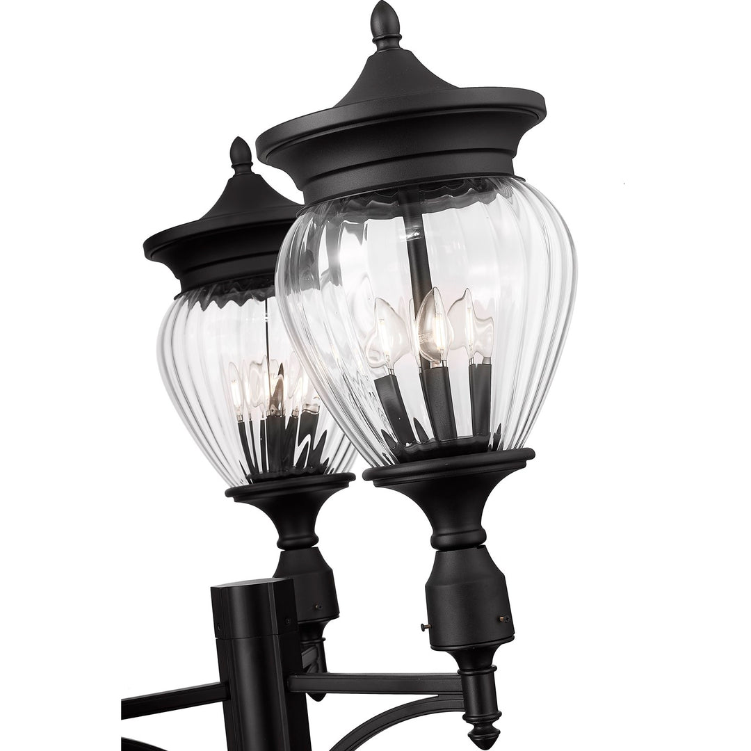 4 Light Outdoor Post Mounted Fixture