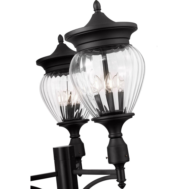 4 Light Outdoor Post Mounted Fixture