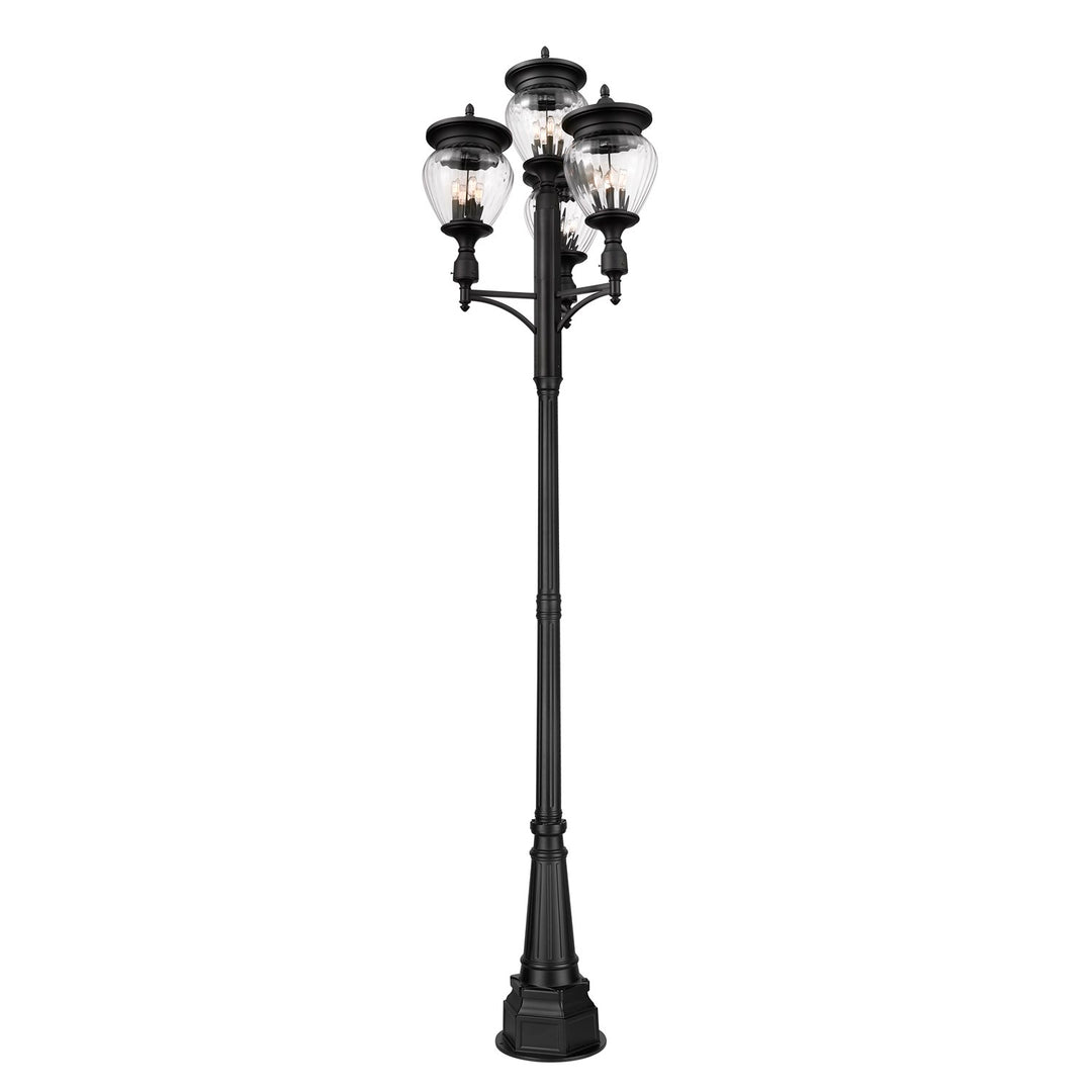 4 Light Outdoor Post Mounted Fixture