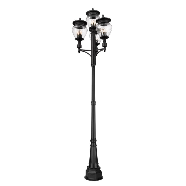 4 Light Outdoor Post Mounted Fixture