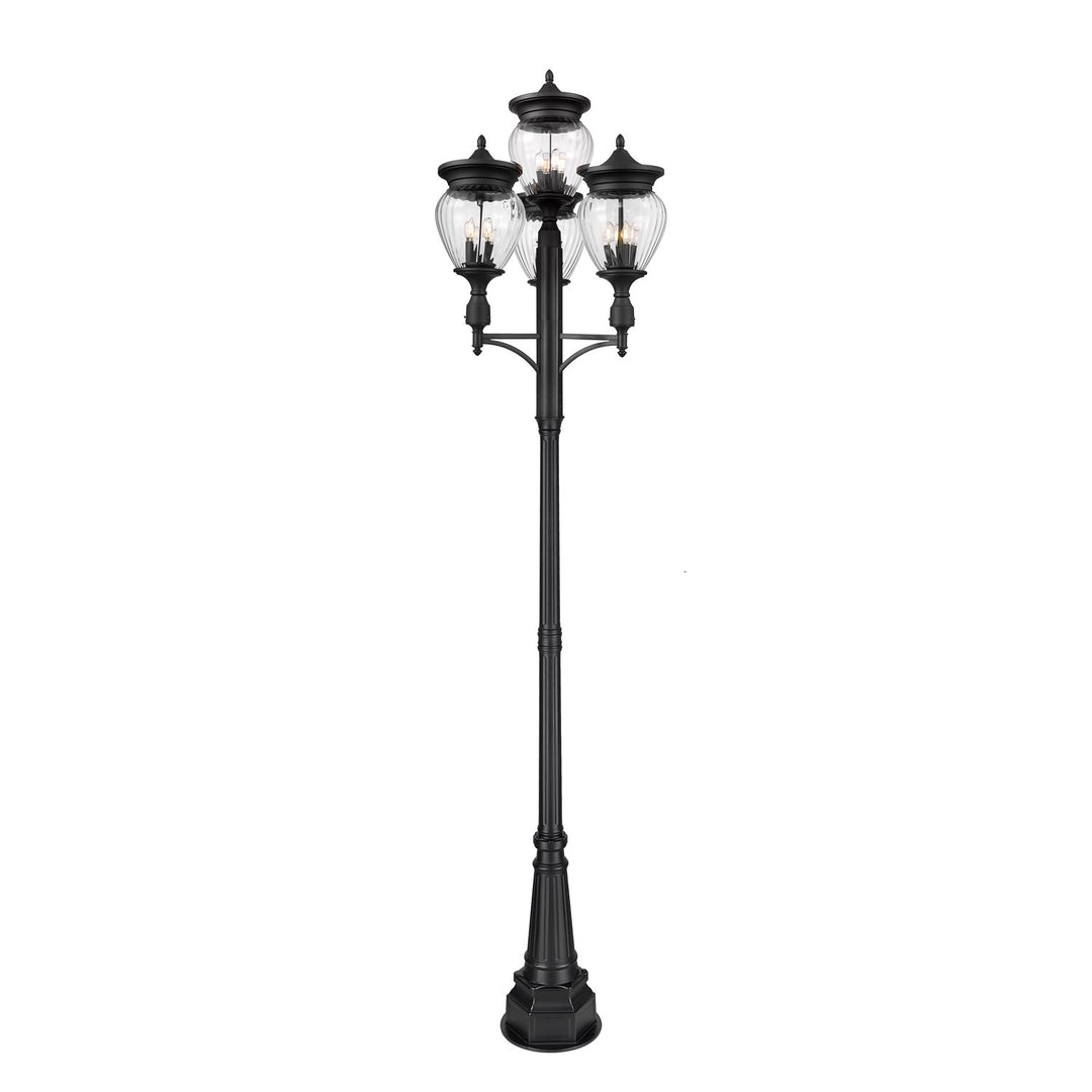 4 Light Outdoor Post Mounted Fixture