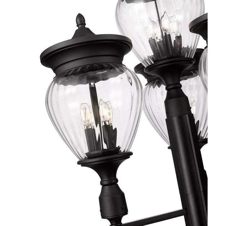 4 Light Outdoor Post Mounted Fixture
