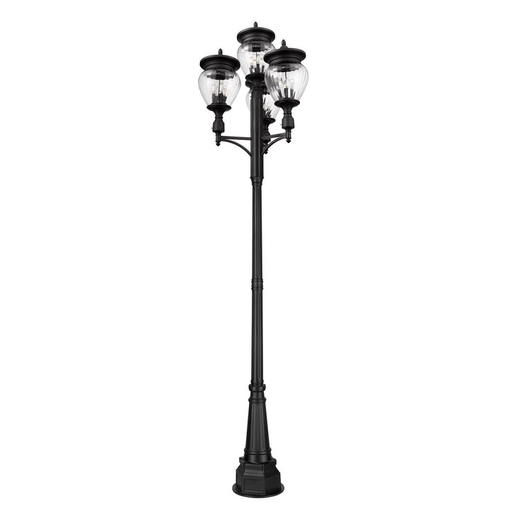 4 Light Outdoor Post Mounted Fixture
